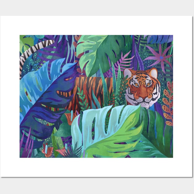 Tiger Wall Art by beesants